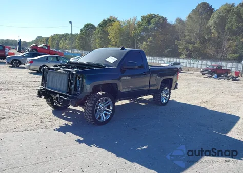2017 Chevrolet Silverado 1500 1Lt из США, поврежденный, VIN 1GCNKREC7HZ146605